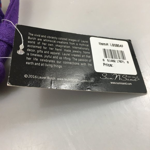 Laurel Burch Cats Felines Multi-Color Canvas Crossbody Shoulder Bag Handbag NEW - Picture 4 of 5